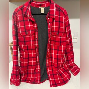 DULUTH TRADING CO Women's Red Flannel Jacket